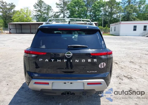 2025 Nissan Pathfinder Platinum Fwd from USA, damaged, VIN 5N1DR3DH8SC224770